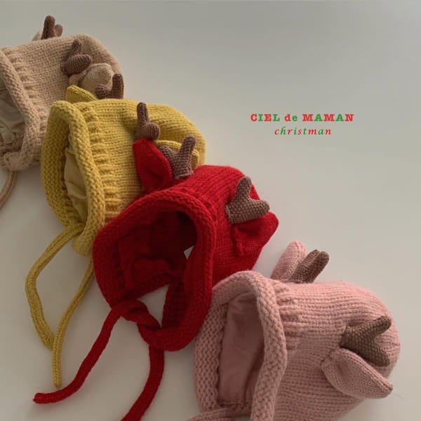CIEL DE MAMAN - Korean Children Fashion - #Kfashion4kids - Dear Antler Bonnet - 7