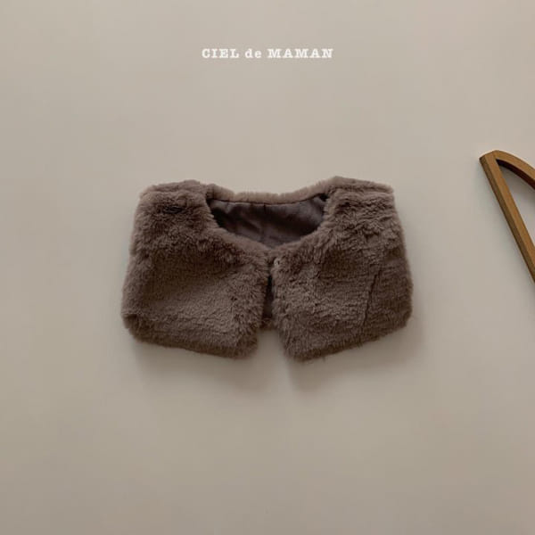 CIEL DE MAMAN - Korean Children Fashion - #Kfashion4kids - Fluffy Cape - 2