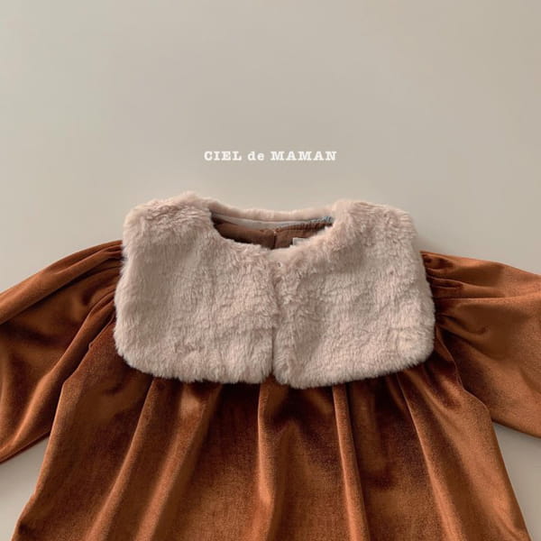CIEL DE MAMAN - Korean Children Fashion - #Kfashion4kids - Fluffy Cape - 8