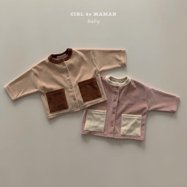 CIEL DE MAMAN - Korean Children Fashion - #Kfashion4kids - Veloure Top Bottom Set