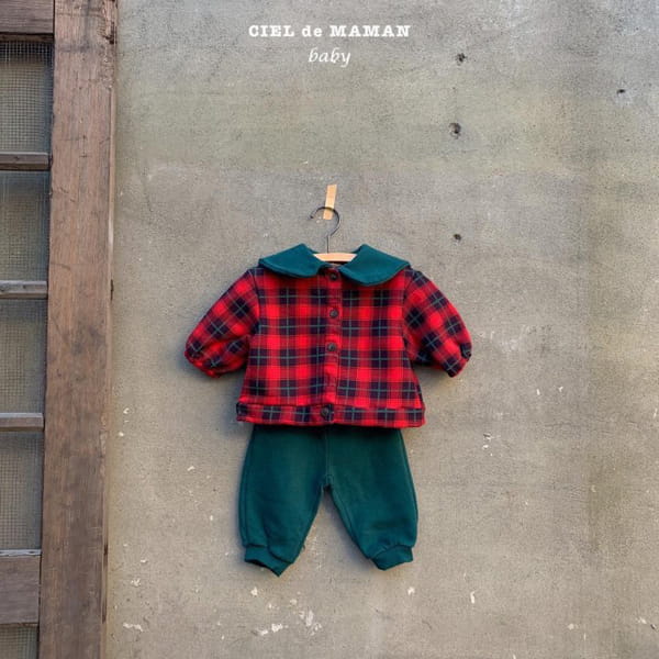 CIEL DE MAMAN - Korean Children Fashion - #Kfashion4kids - Sailor Top Bottom Set