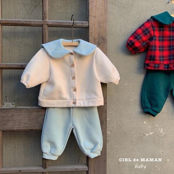 CIEL DE MAMAN - Korean Children Fashion - #Kfashion4kids - Sailor Top Bottom Set - 3