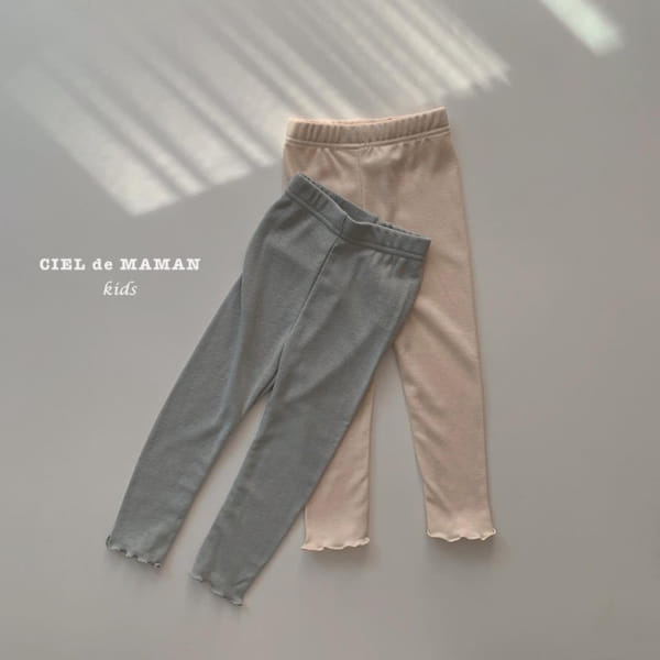 CIEL DE MAMAN - Korean Children Fashion - #Kfashion4kids - W 1+1 Leggings  - 3