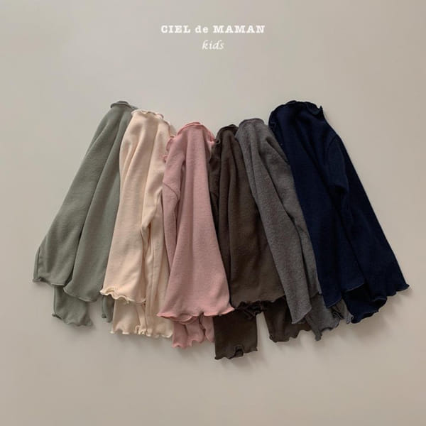 CIEL DE MAMAN - Korean Children Fashion - #Kfashion4kids - W 1+1 Tery Tee