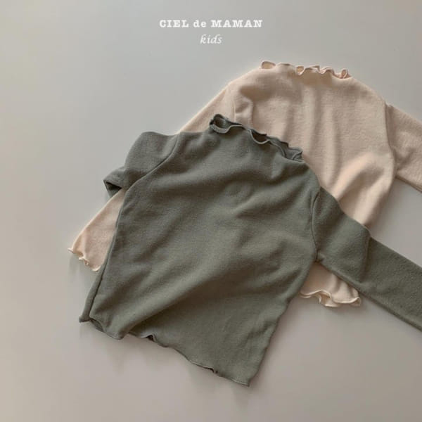 CIEL DE MAMAN - Korean Children Fashion - #Kfashion4kids - W 1+1 Tery Tee - 2