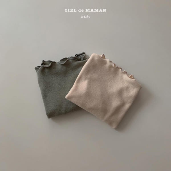 CIEL DE MAMAN - Korean Children Fashion - #Kfashion4kids - W 1+1 Tery Tee - 3