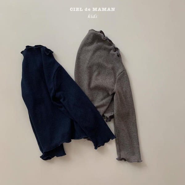 CIEL DE MAMAN - Korean Children Fashion - #Kfashion4kids - W 1+1 Tery Tee - 6