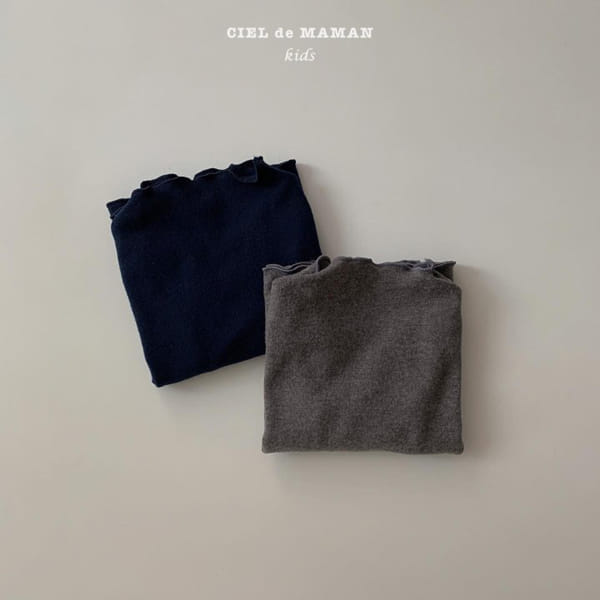 CIEL DE MAMAN - Korean Children Fashion - #Kfashion4kids - W 1+1 Tery Tee - 7