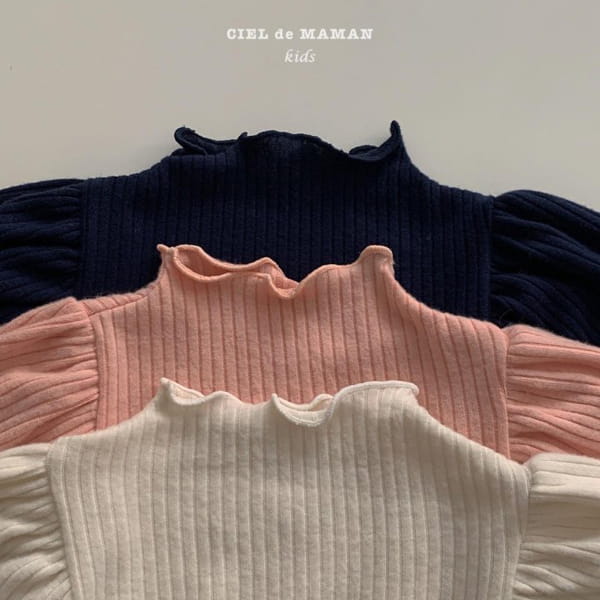 CIEL DE MAMAN - Korean Children Fashion - #Kfashion4kids - Shirring Tee - 7