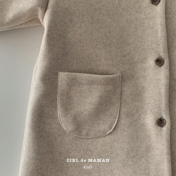 CIEL DE MAMAN - Korean Children Fashion - #Kfashion4kids - No Collar Puff Coat - 10