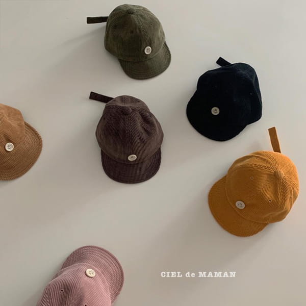 CIEL DE MAMAN - Korean Children Fashion - #Kfashion4kids - Rib Ball Cap - 8