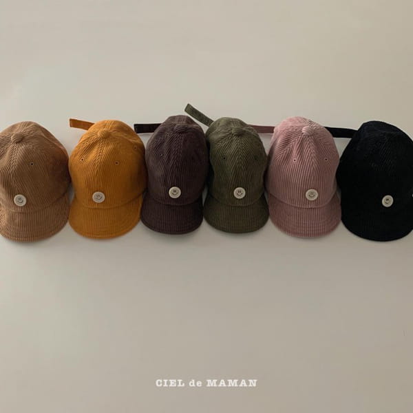 CIEL DE MAMAN - Korean Children Fashion - #Kfashion4kids - Rib Ball Cap - 9