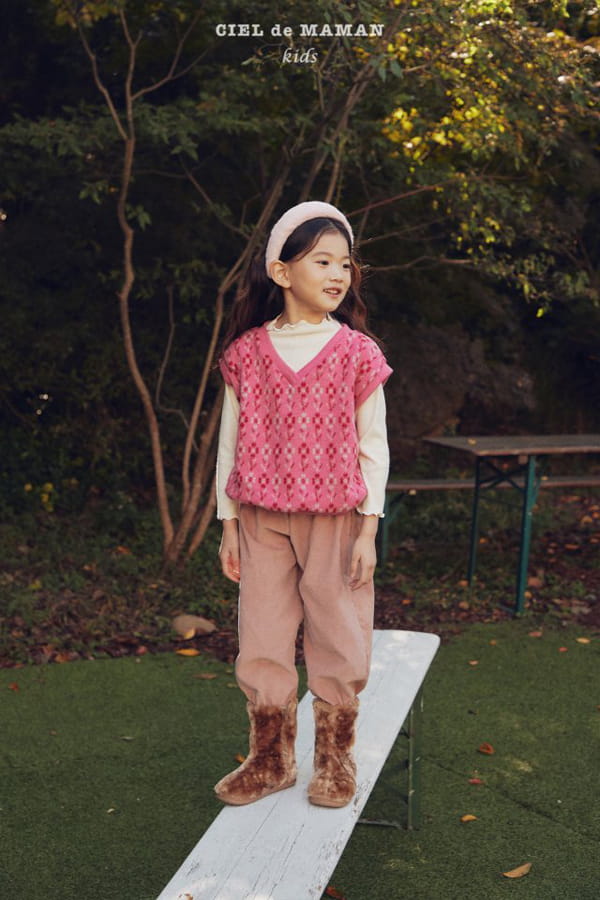 CIEL DE MAMAN - Korean Children Fashion - #Kfashion4kids - Light Jogger Pants - 4