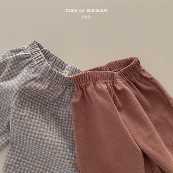 CIEL DE MAMAN - Korean Children Fashion - #Kfashion4kids - Light Jogger Pants - 9