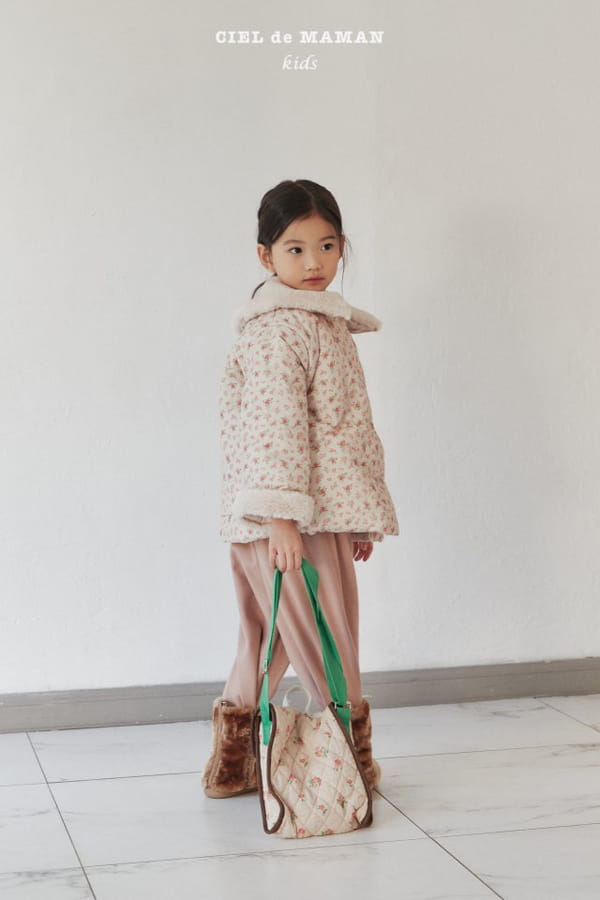 CIEL DE MAMAN - Korean Children Fashion - #Kfashion4kids - Mochi Collar Coat - 4