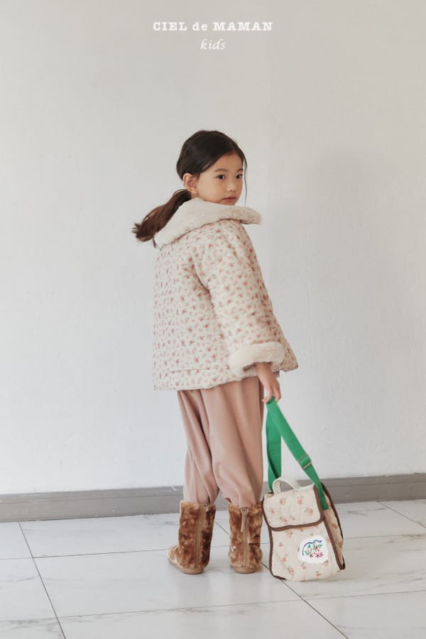 CIEL DE MAMAN - Korean Children Fashion - #Kfashion4kids - Mochi Collar Coat - 5