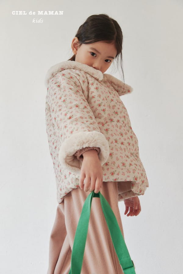 CIEL DE MAMAN - Korean Children Fashion - #Kfashion4kids - Mochi Collar Coat - 9