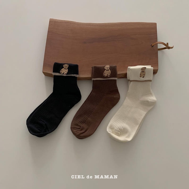 CIEL DE MAMAN - Korean Children Fashion - #Kfashion4kids - Adult Socks [set of 3]