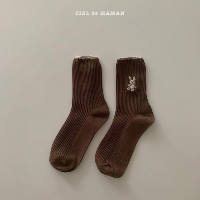 CIEL DE MAMAN - Korean Children Fashion - #Kfashion4kids - Adult Socks [set of 3] - 9