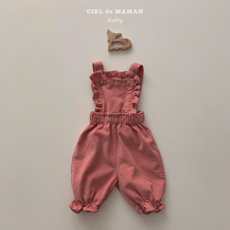 CIEL DE MAMAN - Korean Children Fashion - #Kfashion4kids - Mamang Frill Overall