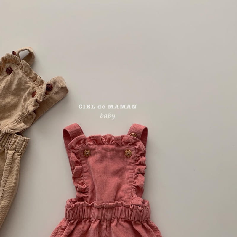 CIEL DE MAMAN - Korean Children Fashion - #Kfashion4kids - Mamang Frill Overall - 10