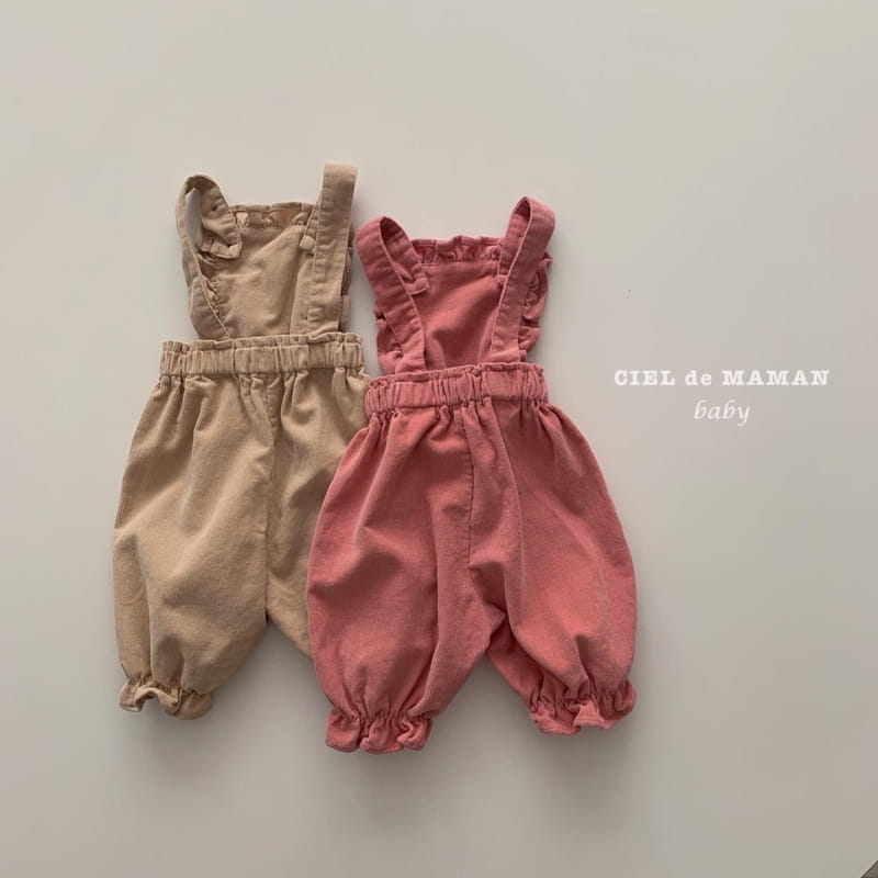CIEL DE MAMAN - Korean Children Fashion - #Kfashion4kids - Mamang Frill Overall - 11