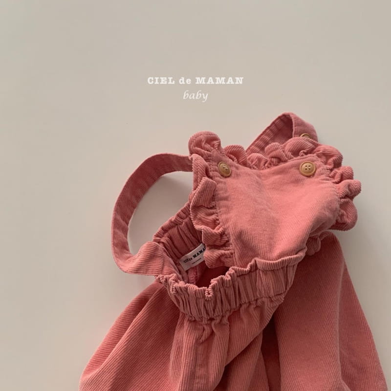 CIEL DE MAMAN - Korean Children Fashion - #Kfashion4kids - Mamang Frill Overall - 3