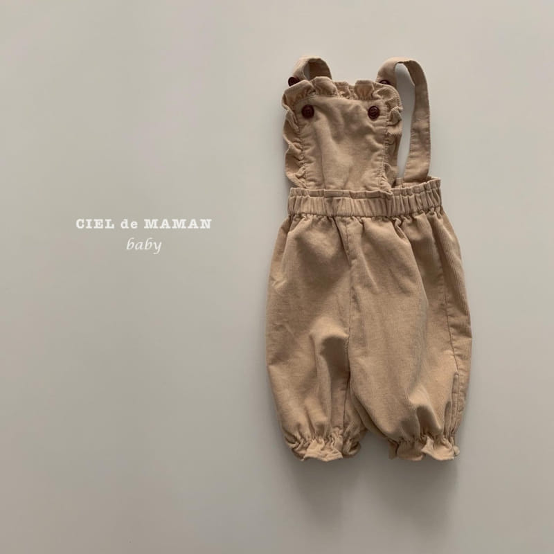 CIEL DE MAMAN - Korean Children Fashion - #Kfashion4kids - Mamang Frill Overall - 5