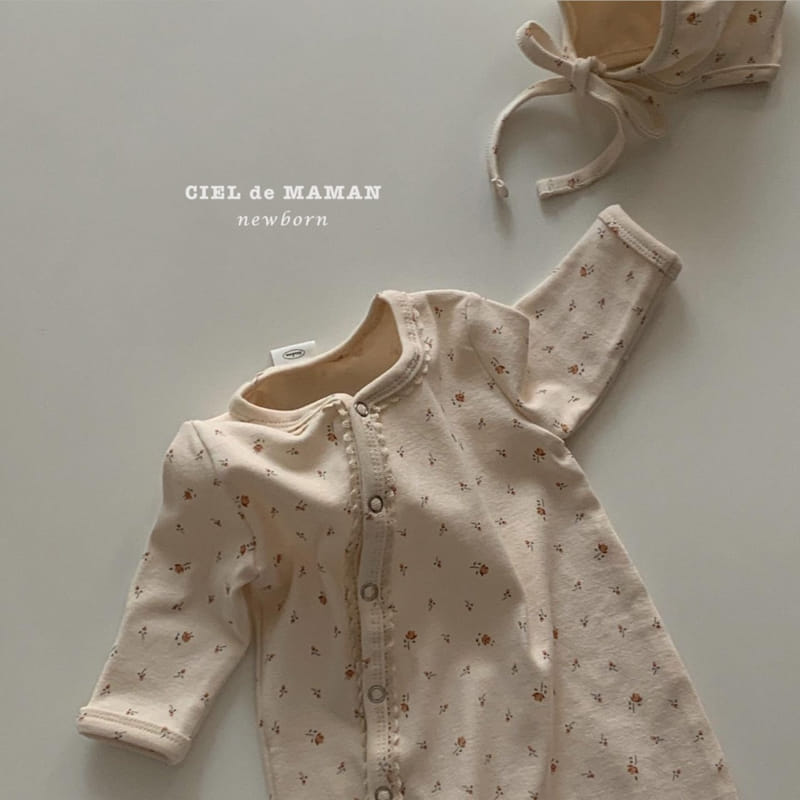 CIEL DE MAMAN - Korean Children Fashion - #Kfashion4kids - Daisy Bodysuit - 2