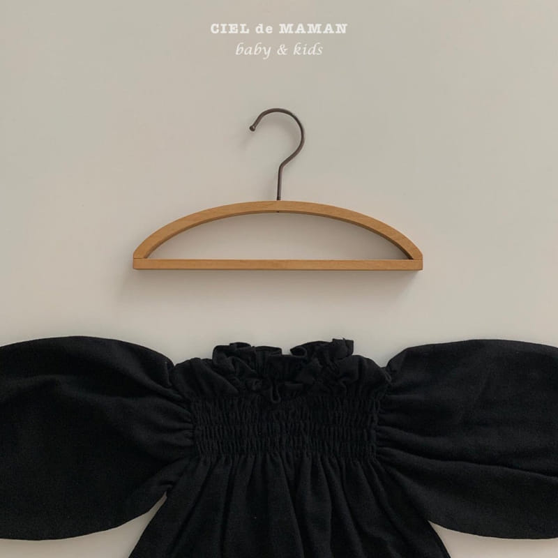 CIEL DE MAMAN - Korean Children Fashion - #Kfashion4kids - W Smocked Bloomer Top Bottom Set - 4
