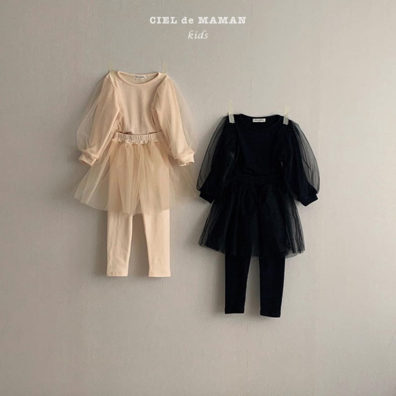 CIEL DE MAMAN - Korean Children Fashion - #Kfashion4kids - Shasha Leggings Skirt