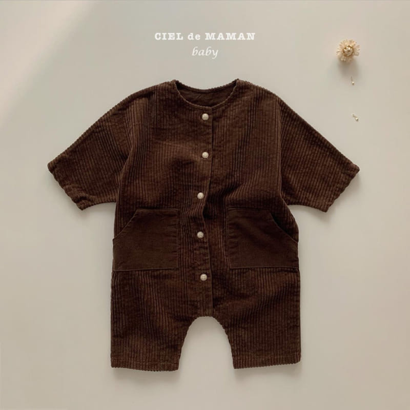 CIEL DE MAMAN - Korean Children Fashion - #Kfashion4kids - Coach Bodysuit - 4