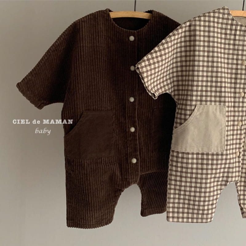 CIEL DE MAMAN - Korean Children Fashion - #Kfashion4kids - Coach Bodysuit - 7