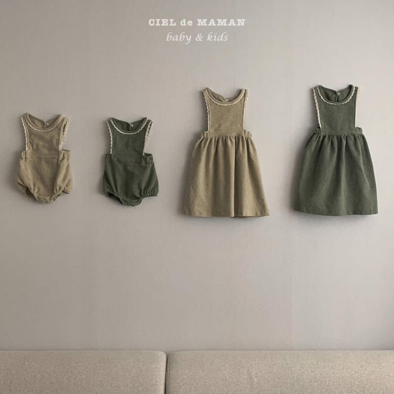 CIEL DE MAMAN - Korean Children Fashion - #Kfashion4kids - Winter Rora One-piece