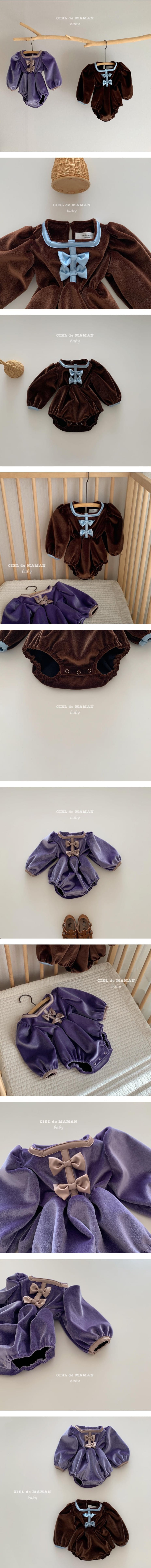 CIEL DE MAMAN - Korean Children Fashion - #Kfashion4kids - Bebe Sogon Bodysuit