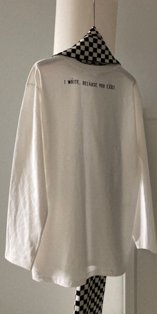 COCOJNISSI - Korean Children Fashion - #Kfashion4kids - Simple White Melange Letteting Tee - 4