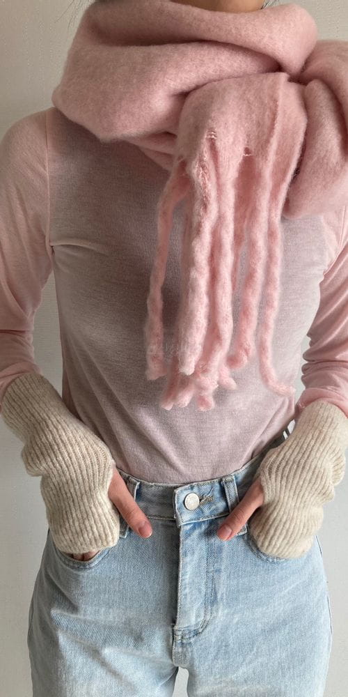 COCOJNISSI - Korean Children Fashion - #Kfashion4kids - Bear Turtleneck Tee