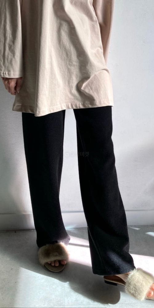 COCOJNISSI - Korean Children Fashion - #Kfashion4kids - Pony Banding Rib Knit Pants - 4