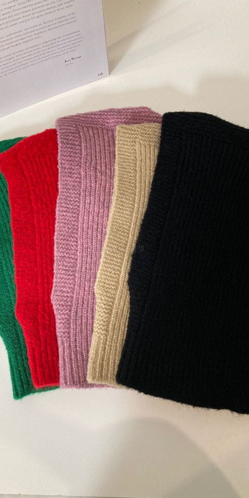 COCOJNISSI - Korean Children Fashion - #Kfashion4kids - Merry Chir Knit Warmer Balaclava - 4