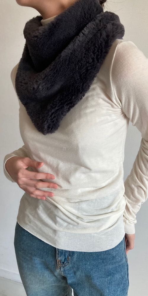 COCOJNISSI - Korean Children Fashion - #Kfashion4kids - Neck Warmer Fluffy Warmer - 2