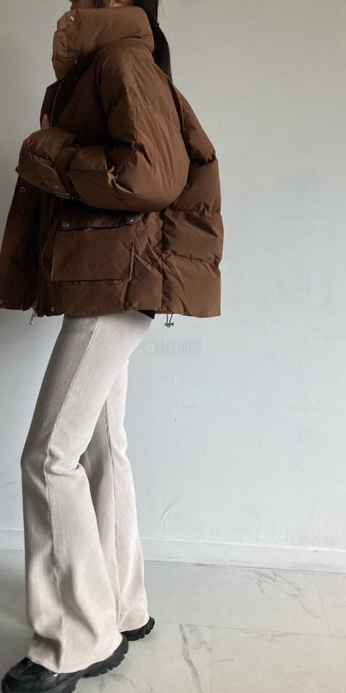 COCOJNISSI - Korean Children Fashion - #Kfashion4kids - Dabi Rib Bootscut Slim Banding Pants
