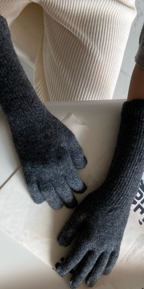 COCOJNISSI - Korean Children Fashion - #Kfashion4kids - Cozy Touch Long Gloves