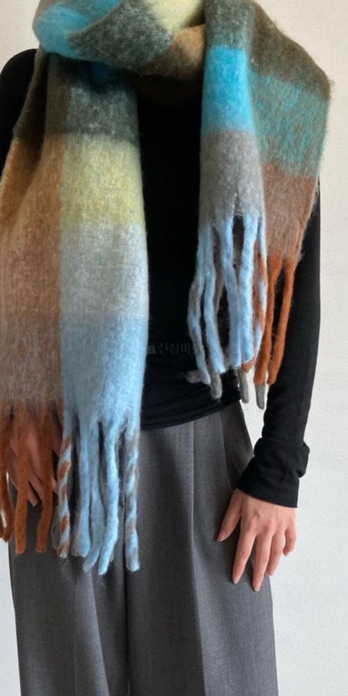 COCOJNISSI - Korean Children Fashion - #Kfashion4kids - Miso Check Muffler