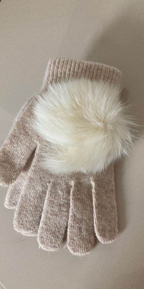 COCOJNISSI - Korean Children Fashion - #Kfashion4kids - Mink Gloves - 3