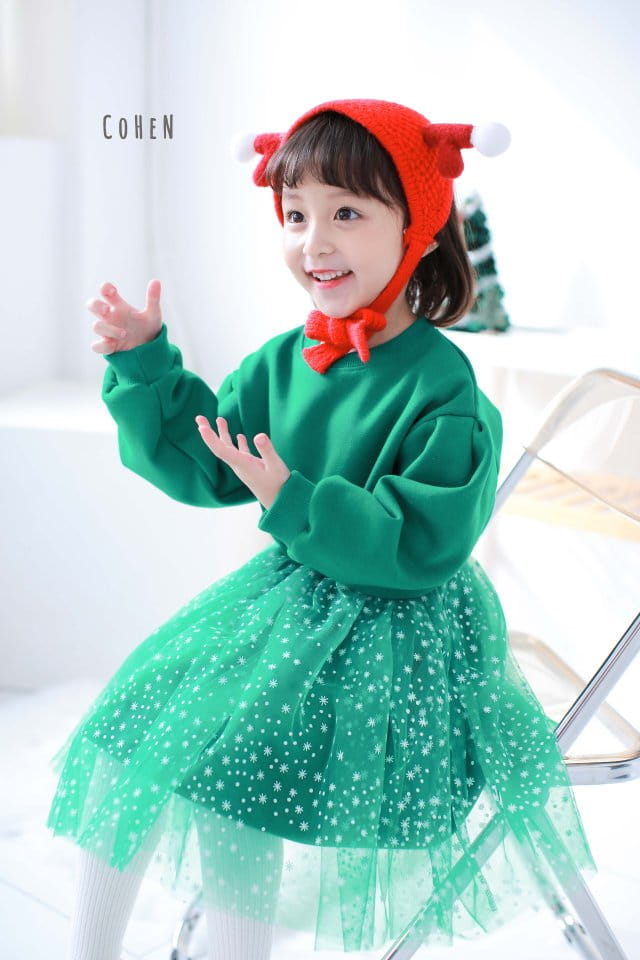 COHEN - Korean Children Fashion - #Kfashion4kids - Snow Flower One-piece - 12