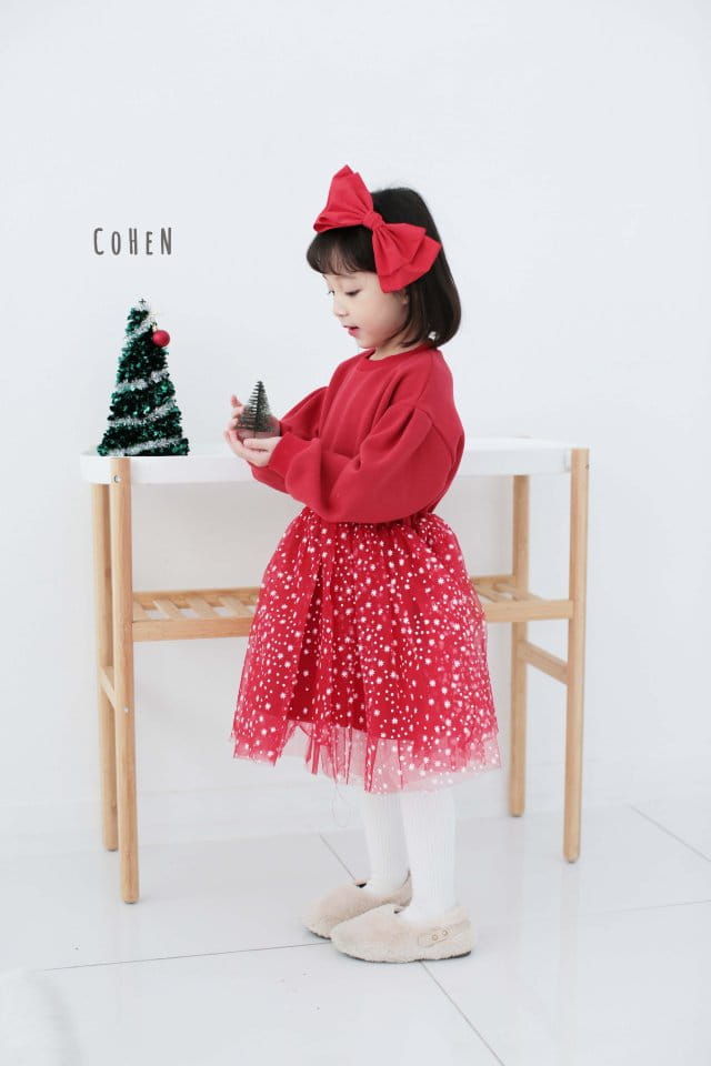 COHEN - Korean Children Fashion - #Kfashion4kids - Snow Flower One-piece - 6