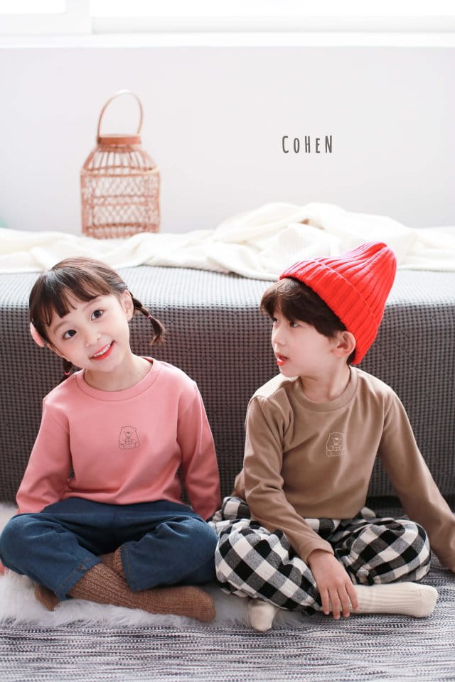COHEN - Korean Children Fashion - #Kfashion4kids - Bear Tee - 12