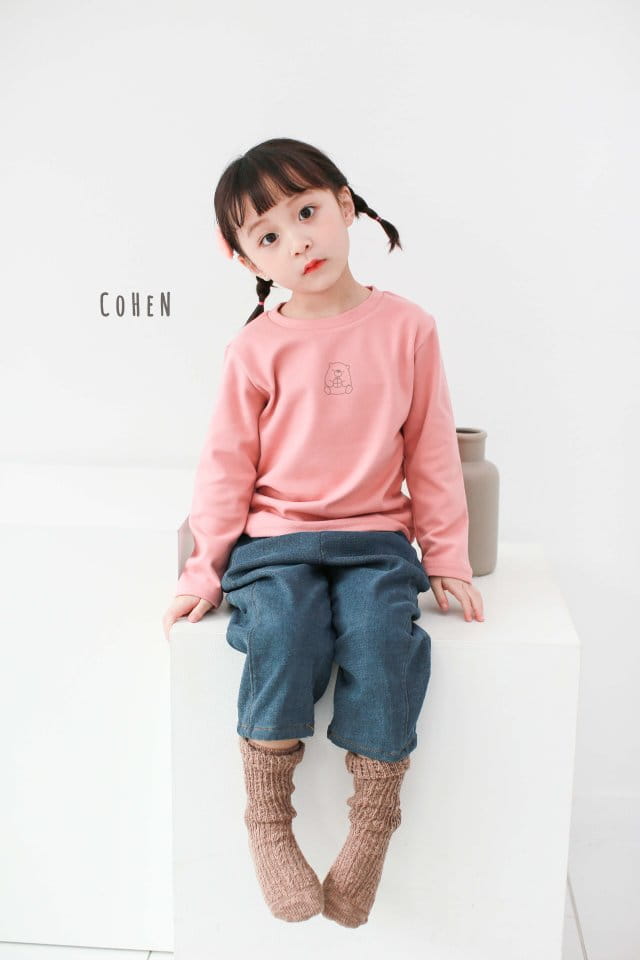 COHEN - Korean Children Fashion - #Kfashion4kids - Bear Tee - 3