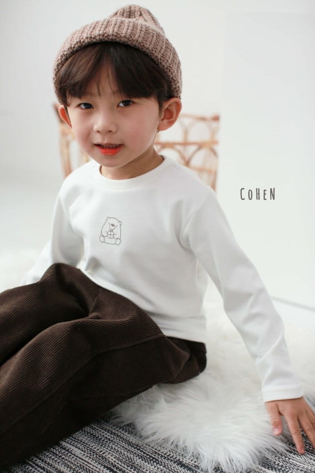 COHEN - Korean Children Fashion - #Kfashion4kids - Bear Tee - 8