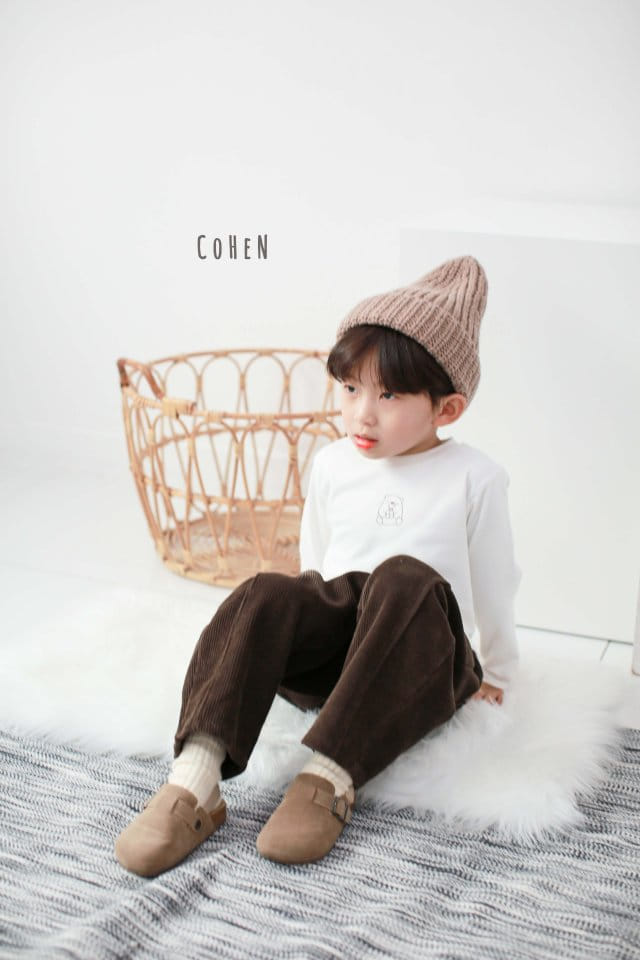 COHEN - Korean Children Fashion - #Kfashion4kids - Bear Tee - 9